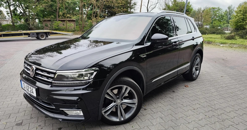 Volkswagen Tiguan cena 117900 przebieg: 183000, rok produkcji 2017 z Praszka małe 781